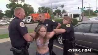 COPS show Bad Boys song