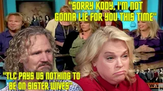 Janelle Brown EXPOSES Kody's Massive Lie, Kody Claims TLC Pays Him NOTHING in Unearthed Interview