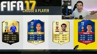 RETRO DRAFTURI LA FIFA 17 CU JUCATORI DE SENZATIE !!! FIFA 17 RETRO