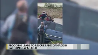 Flooding takes place across southeastern New Mexico