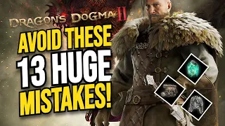 🚨 13 HUGE Mistakes To Avoid In Dragon's Dogma 2!