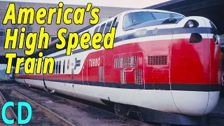 America's Failed High Speed Tilting Train - The UAC Turbotrain