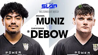 MUNIZ vs DEBOW | Power Slap 2 - Main Card