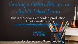 Creating a Positive Reaction in Middle School Science Recording