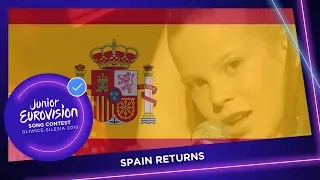 Spain 🇪🇸 returns to the Junior Eurovision Song Contest!