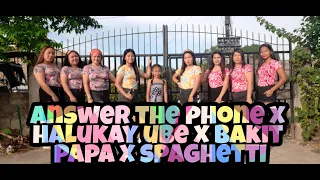 Answer The phone x Halukay Ube x Bakit Papa x Spaghetti Zumbabeauties2.0