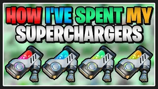 How I've Spent my Superchargers 2 YEARS LATER - Fortnite Save the World