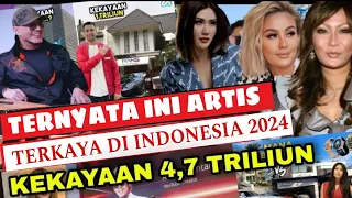 Deretan Artis Indonesia Terkaya Tahun 2024