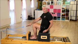 Pilates Reformer exercise rotation