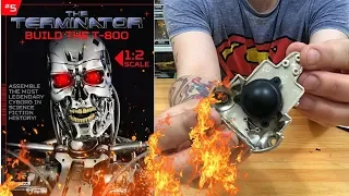 Build the Terminator  T-800 - Issue 5 - Lower Jaw Assembly  ( Speed Build )