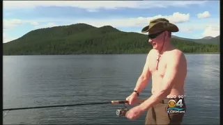 Shirtless Putin Goes On Fishing & Hunting Trip