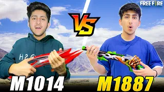 New Evo M1014 Vs M1887 Clash Squad Battle Which Gun Is Best ? - Garena Free Fire