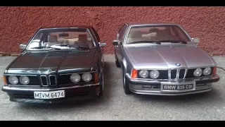 BMW 635 Csi in scale 1:18 by Autoart vs Otto Mobile