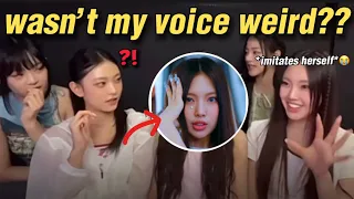 NewJeans Reaction to Hyein's Rap During Super Shy...