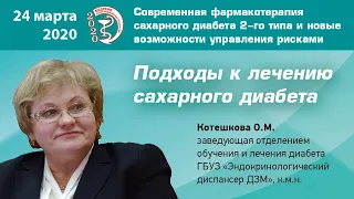 Подходы к лечению сахарного диабета