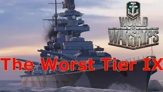World of Warships- The Worst Tier IX Ship (FDG)