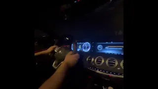 Mercedes S63 AMG Cabrio Night Drive