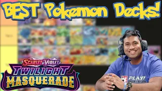 THE BEST TWILIGHT MASQUERADE POKEMON DECKS IN THE POKEMON TCG