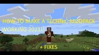 How to create a TECHNIC MODPACK for ANY VERSION (2021)