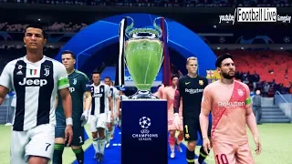 FIFA 19 | UEFA Champions League Final | Juventus vs Barcelona | Gameplay PC