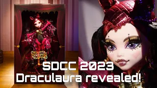 MONSTER HIGH NEWS! SDCC Draculaura doll revealed! New Freak Du Chic doll!