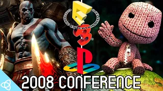 Playstation E3 2008 Press Conference Highlights [God of War 3, Resistance 2, LittleBigPlanet, MAG]