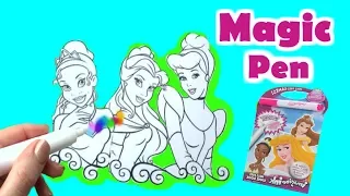 Disney Princess Imagine Ink Coloring Book with Magic Pen and Surprise Pictures