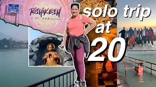 I went on a SOLO TRIP at 20!🚂🗻 (at my own expense) RISHIKESH-part 1