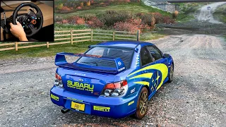 Subaru Impreza WRX STI 2004 | Forza Horizon 4 Gameplay (Logitech G29) | 4K 60fps