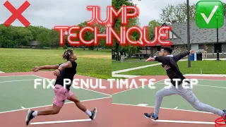 TRAINING: JUMP TECHNIQUE BREAKDOWN (PENULTIMATE STEP)