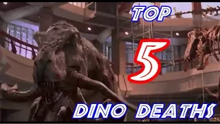 Top 5 Most Brutal DINO Deaths in the Jurassic Park Movies