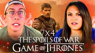 The Spoils of War (GOT 7x4) GAME OF THRONES 7x4 [REACTION] First Time Watching!