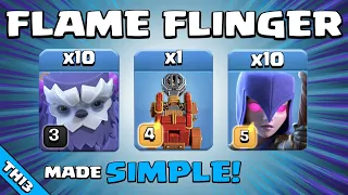 NEW TH13 FLAME FLINGER ATTACK = WOW!!! TH13 Attack Strategy | Clash of Clans