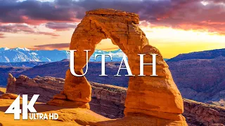 Relaxing Sleep Music : Utah 4K - A Visual Journey Through america's Wild West - Relaxation Film 4K