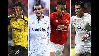 10 Fastest Football Players In Top Leagues -  2016/17