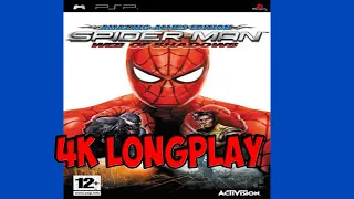 Spiderman Web Of Shadows 4K Longplay Psp