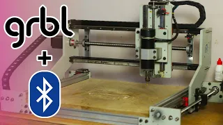 How to opertae CNC machine using mobile over bluetooth |Wireless CNC machine control