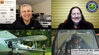 SocialFlight Live! - FAA Surgeon General Dr Susan Northrup on the future of Aviation Medicine