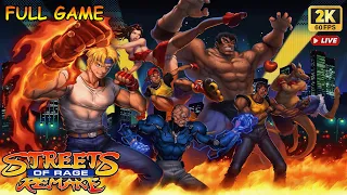 Retro Rage Reloaded | Streets of Rage Remake | FULL GAME | 2K 60FPS