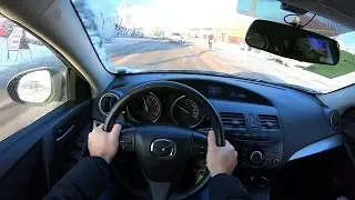 2013 Mazda 3 1.6L (105) POV TEST DRIVE