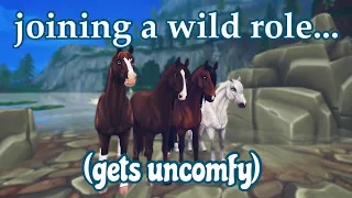 Joining a Wild Role In Star Stable II *Gets Uncomfy*