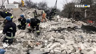 Обстрел Запорожской области: ракета попала в жилой дом