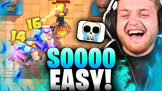 😱🤯KEINER hält MICH auf! | LUCKIEST PLAYS EVER? | Ich coache BIGSPIN in Clash Royale!