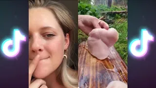 Tiktok Girls Reaction To Slapping Breasts(Chicken)