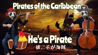 彼こそが海賊/パイレーツオブカリビアン　He's a PIRATE / Pirates of Caribbean（バイオリン、チェロ、ビオラ）