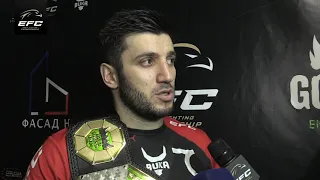 РИЗВАН КУНИЕВ: О Владимире Дайнеко, переходе в UFC и травме ноги | EFC 31