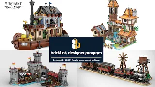 BRICKLINK DESIGNER PROGRAM | Series 4 | Five Designs Chosen