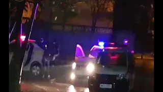 Драка в Кишинёве - Reținuți de Polițiști pentru huliganism