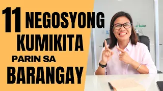 11 NEGOSYONG KUMIKITA SA BARANGAY