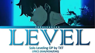 Solo Leveling TOMORROW X TOGETHER X Hiroyuki Sawano 'LEveL'  OP LEVEL Lyrics